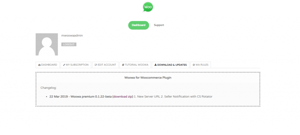 woowa download page